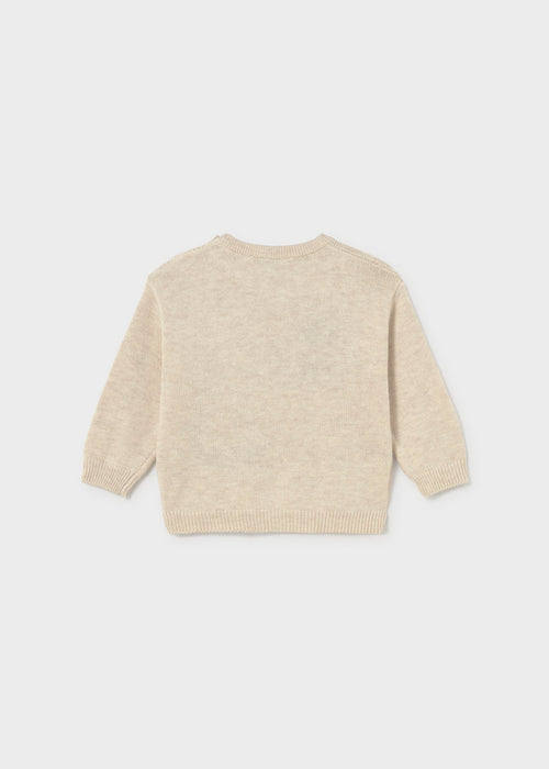 Mayoral Infant Car Sweater and Cargo Denim Set