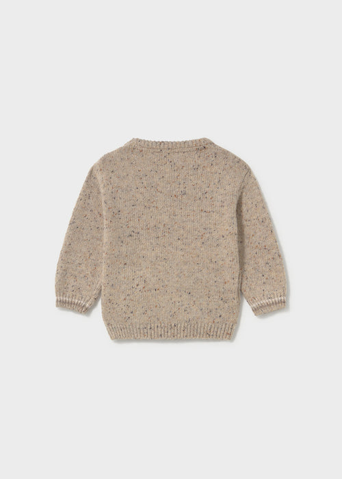 Mayoral Lion Pocket Sweater & Denim Set