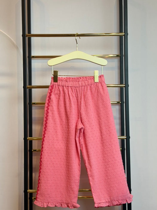 Mayoral Toddler Girl Ruffle Top & Pant Set Geranium