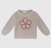 Embroidered Flower Sweater image 0