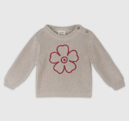 Embroidered Flower Sweater image 0