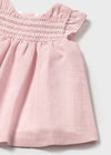 Smocked Flutter Sleeve Dress image 1
