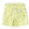 Shark Fins Yellow Swim Trunks image 2