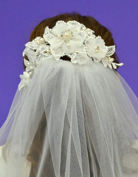 5151 Floral Headpiece Bella Bow 2025 image 0