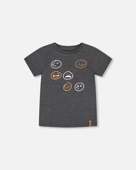 Smile Tee w/ Terry Shorts image 0
