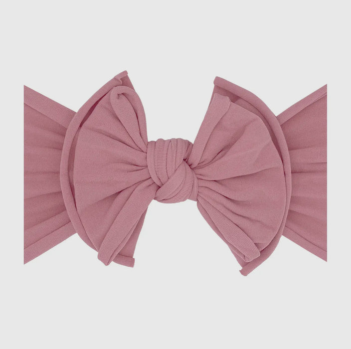 Baby Bling FAB-BOW-LOUS soft nylon bow headband