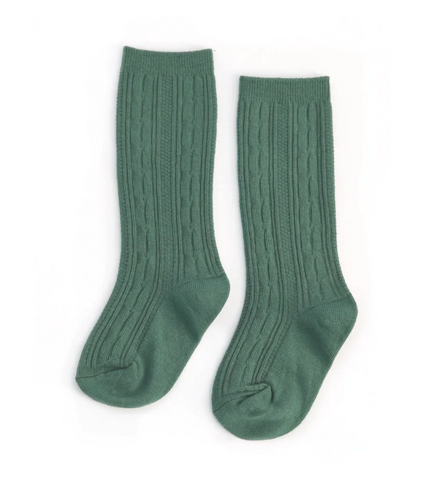 Cable Knit Knee High Socks 1.5-3 years image 7