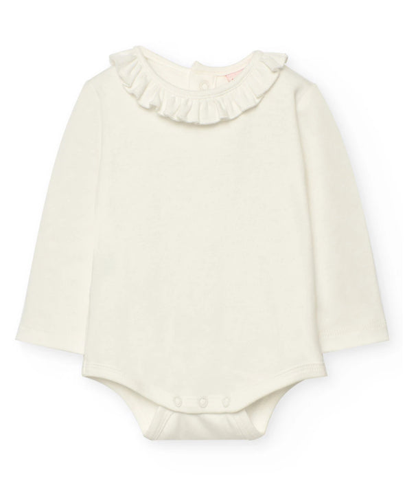 Pinafore Ruffle Dress Set w/ Tights