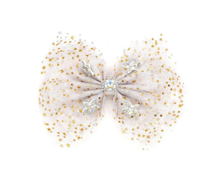 Silver & Gold Star Bow image 0