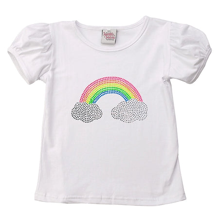 Rainbow Studded Tee Shirt image 0