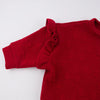Red on Red Bow Sweater image 3