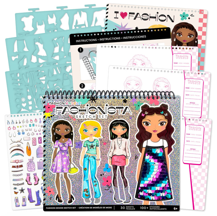 Fashion Design Sketch Portfolio image 1