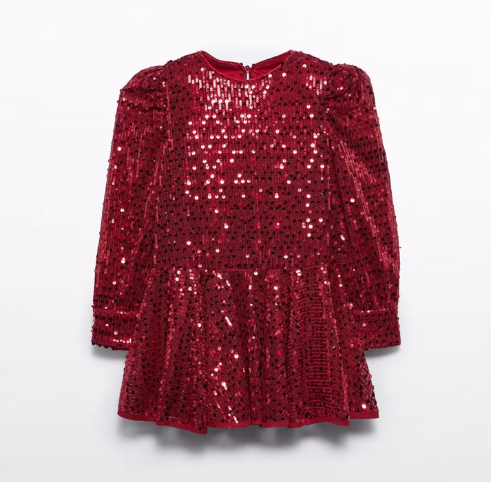 Red Sequin Dress image 0