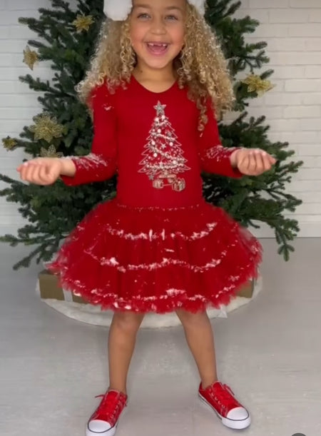 Ruby Christmas Tree Dress image 0
