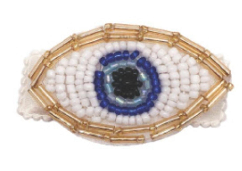 Beaded Patch Hair Clips image 1