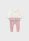 White & Pink 2pc Knit image 0