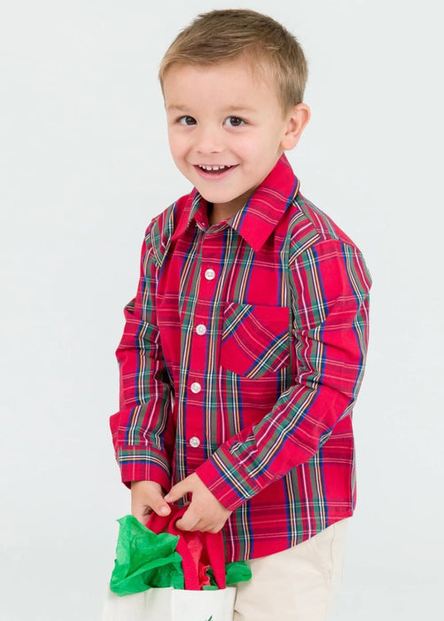 Plaid Button Down w/ Stretch Chinos image 6