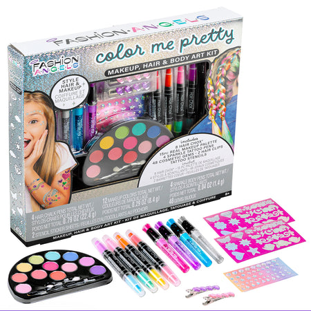Color Me Pretty Hair & Body Art Kit image 0
