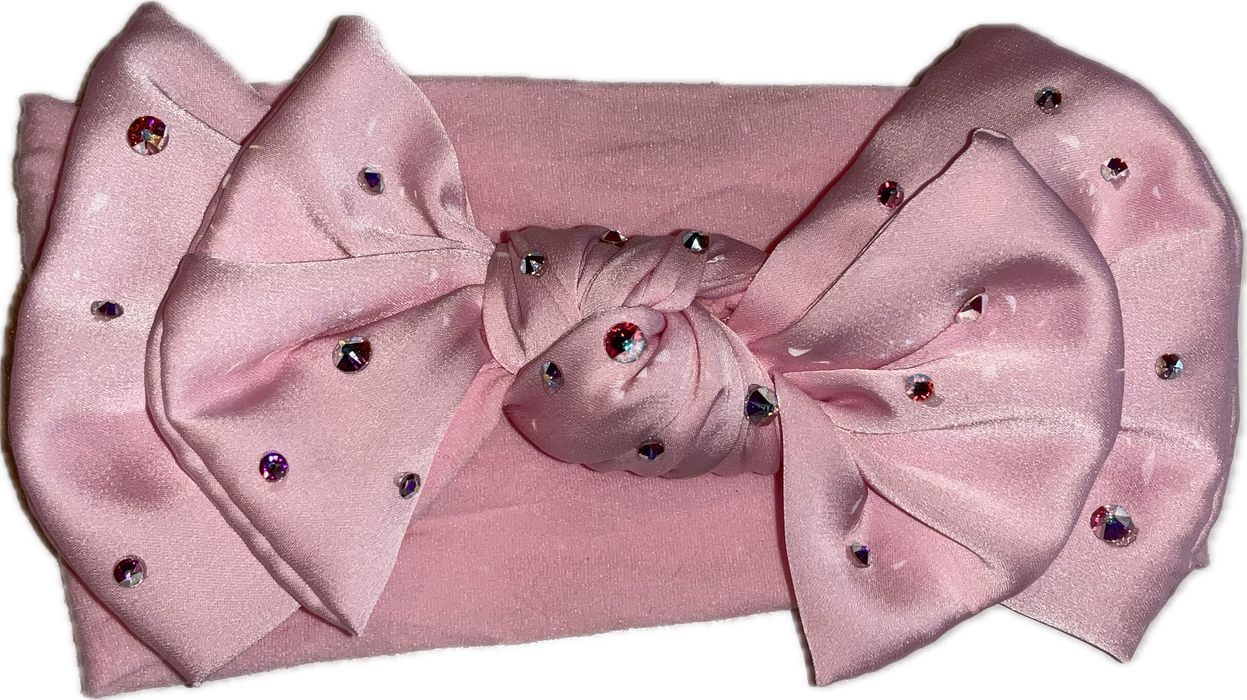 Rhinestone Silk Bow Headband image 2