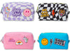 Stay Rad Patched Checkered Pencil Pouch image 1