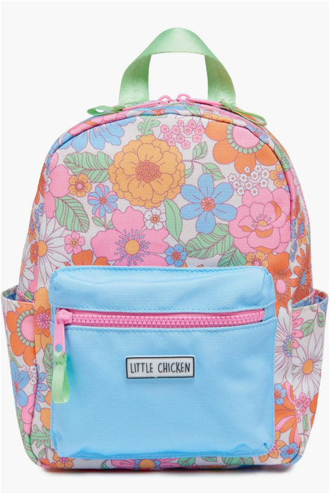 flower mini backpack Pastel Flower Power MINI Backpack– Different Strokes for Little Folks