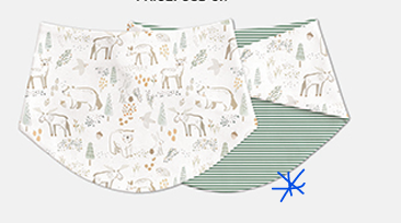 Animal Forest Footie w/ Hat & Bib