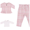 Pink Plaid 3pc Set image 0