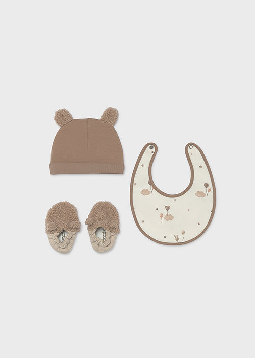 Bear Gift Set, Pink, Blue or Brown