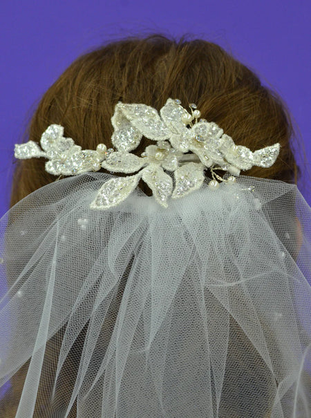 5158 Floral Headpiece Bella Bow 2025 image 0
