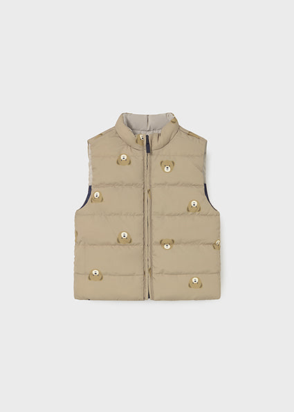Bear Cub Reversible Puffer Vest