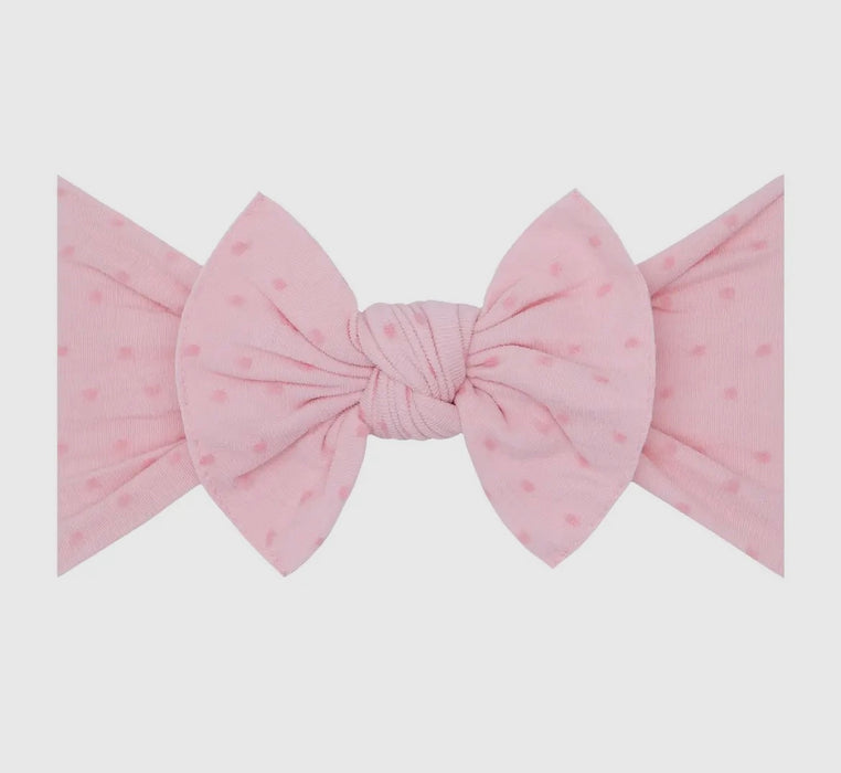 Patterned Shabby Knot Baby Headband image 4