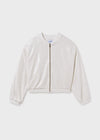 White Sequin Jacket image 0