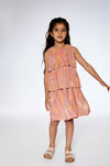 Metallic Rainbow Layered Dress image 0