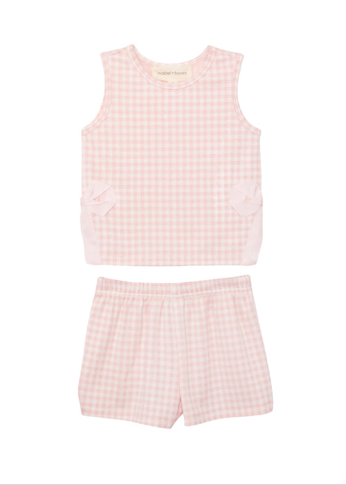 Pink Plaid Perfection Toddler 2pc
