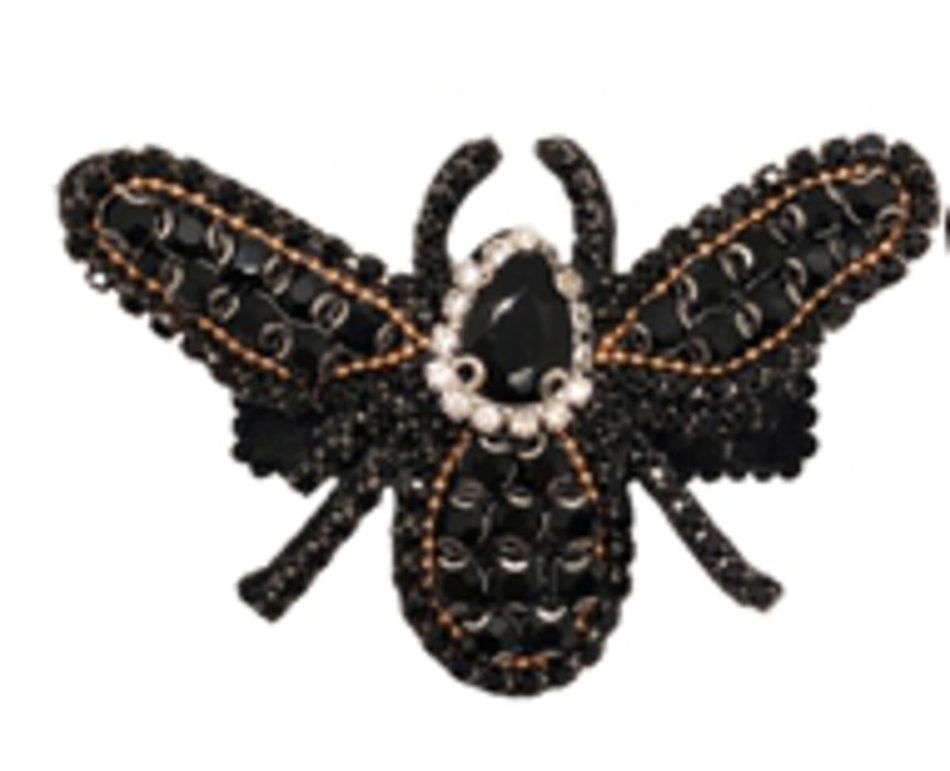 Beaded Patch Hair Clips image 6