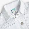 White Studded Jacket image 1