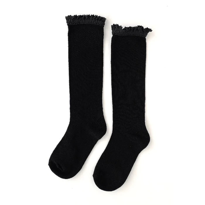 Lace Top Knee Highs 0-6mos image 6