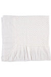 Thin White Lace Blanket image 0