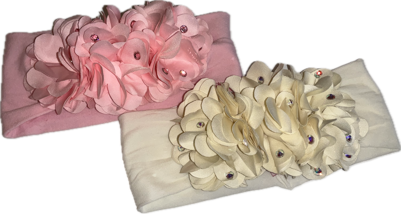 Rhinestone Flowers Headband image 1