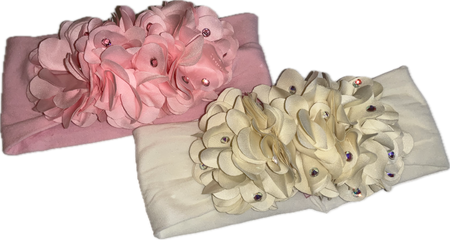 Rhinestone Flowers Headband image 1