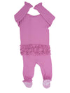 Cashmere Rose Ruffle Footie image 1