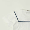 Navy Bubble w/ Collar Onesie & Cardigan image 4