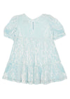 Shimmer & Sparkle Teal Sequin Dress image 2