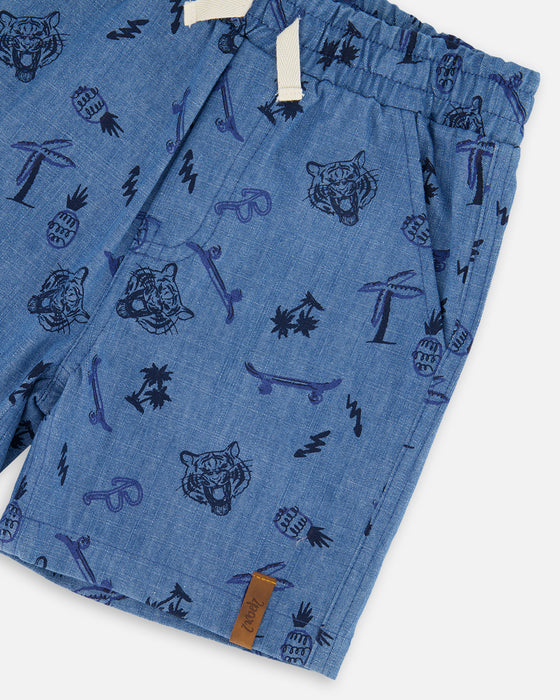 Printed Tiger Skate Toddler 2pc Set