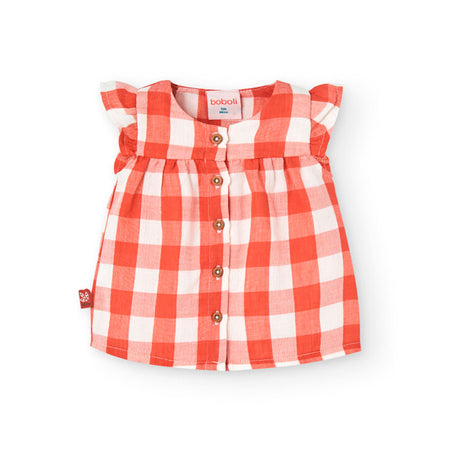 Boy & Girl Coordinating Gingham Outfit Set – Sold Separately image 0