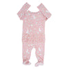 Woodland Bunny Ruffle Footie image 1