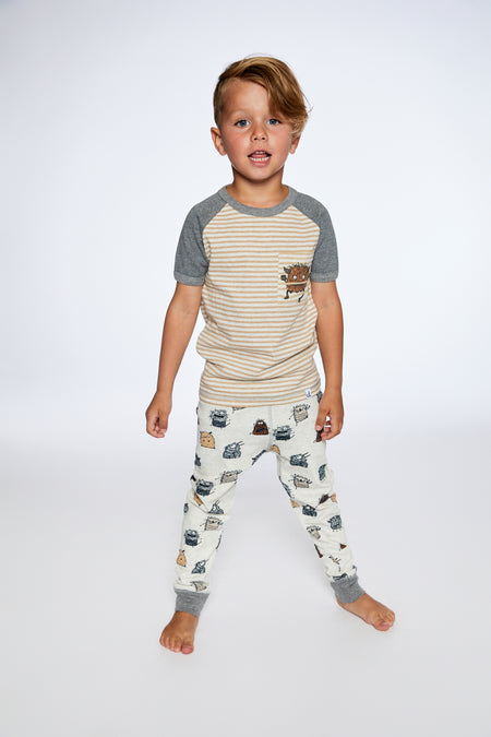 Monster 2-piece Pajama Set image 0