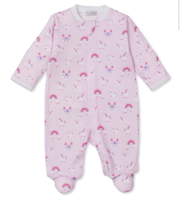 Enchanted Unicorn & Rainbow Footie