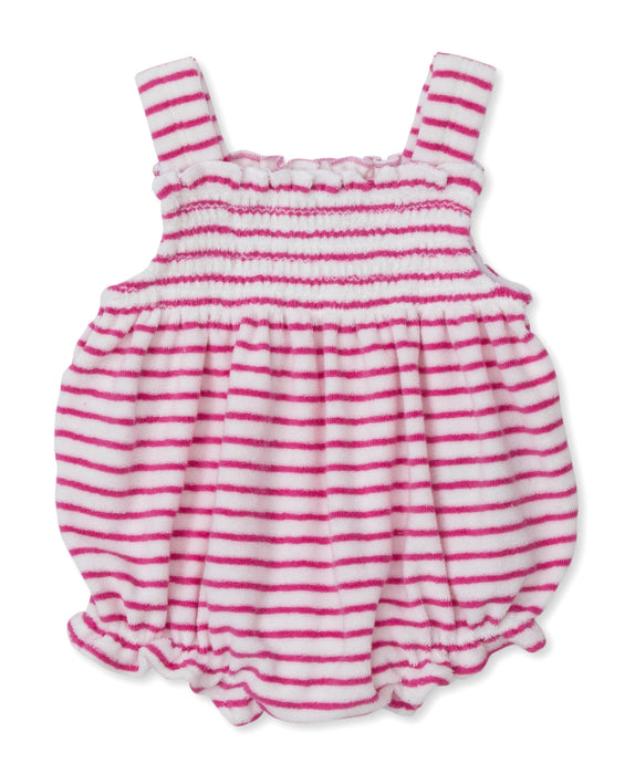 Kissy Kissy Fuschia Striped Terry Set