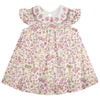 Floral Embroidered Collar Dress w/ Bloomers image 0